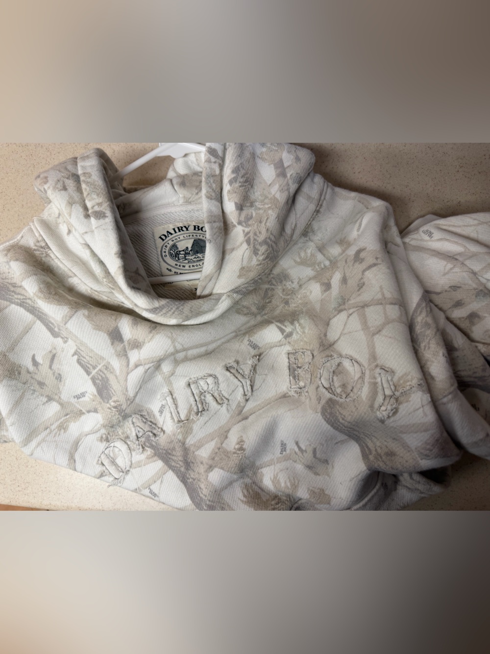 Dairy Boy Camo Hoodie Sweatshirt